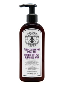 Лилав шампоан за руса, сива и изрусена коса Bianco Classico от Алесандро Манфредини & Captain Fawcett